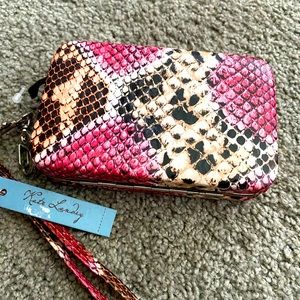 Kate Landry pocket clutch